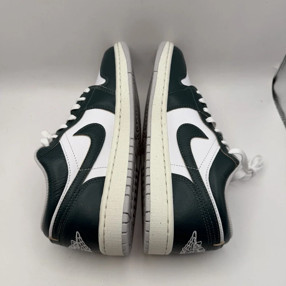 **NEW Nike Air Jordan 1 LOW SE Oxidized Green White FQ7687 300 Men's Sz 8 Shoes - Picture 5 of 10
